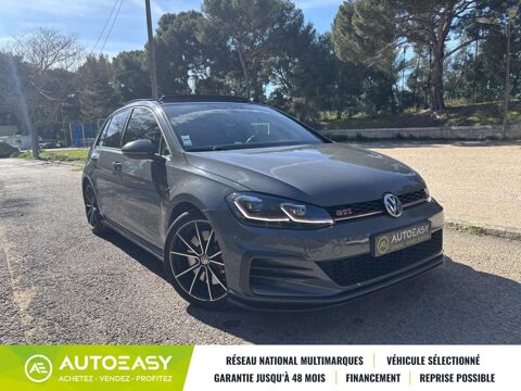 Golf 7 GTI TCR 290cv - DSG7 - PURE GREY -TOIT OUVRANT - VIRTUAL C 2019 occasion 83000 Toulon