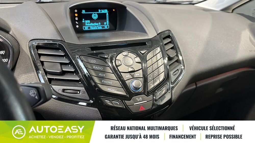 Fiesta 1.0 EcoBoost 100 ch Titanium / Courroie de distribution remp 2015 occasion 29850 GOUESNOU