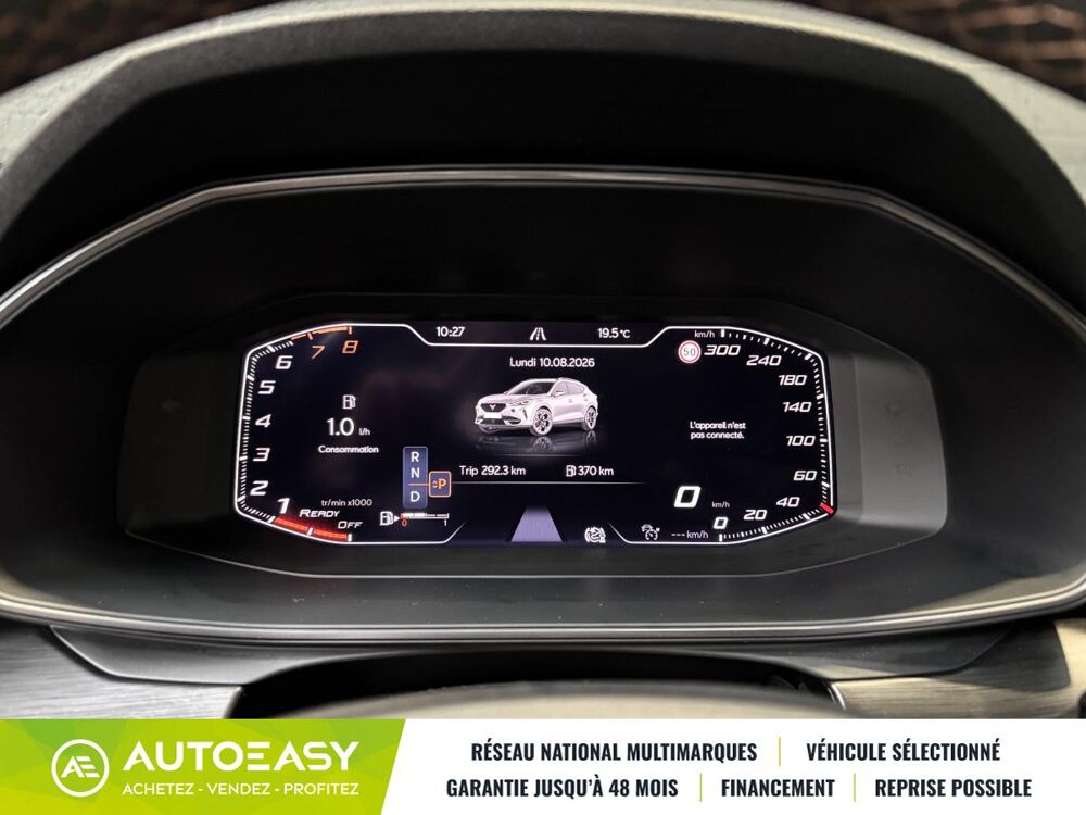 Formentor 1.5 TSI 150 ch V DSG7 boite auto / Entretien suivi disponibl 2022 occasion 29850 GOUESNOU