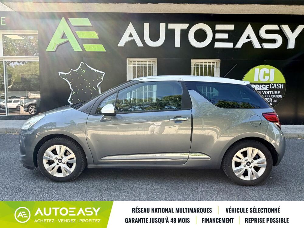 DS3 1.6 VTi 120 Chic / Cuir / Si&egrave;ges Chauffants / Clim Auto / Ga 2010 occasion 34430 Saint-Jean-de-Vedas