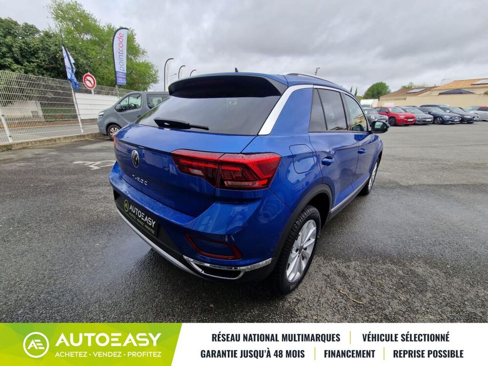 T-ROC 1.5 TSI DSG7 150 FINITION STYLE / TRES BON &Eacute;TAT / GARANTIE 1 2022 occasion 79000 NIORT