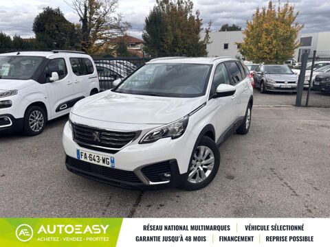 Peugeot 5008 1.5 BLUEHDI / 130 CH / ACTIVE BUSINESS / EAT8 / 7 PLACES 2018 occasion Bourgoin-Jallieu 38300