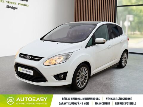 Ford C-max 1.6 TDCI 115 FAP TITANIUM / ATTELAGE / TOIT PANORAMIQUE 2014 occasion Creysse 24100