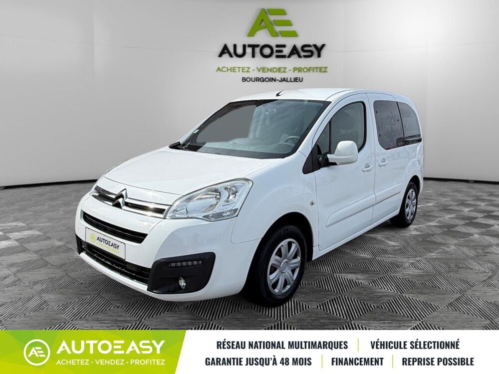 Berlingo 1.6 BLUEHDI / 100 CH / 5 PLACES 2017 occasion 38300 Bourgoin-Jallieu
