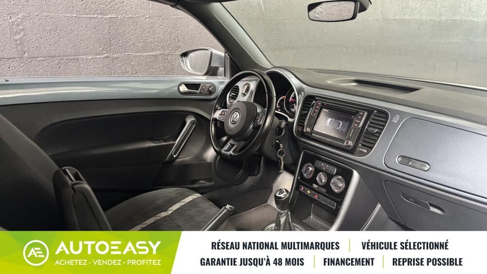 COCCINELLE II VOLKSWAGEN Coccinelle Cabriolet 1.2 TSI 2017 / CAPOTE &Eacute;LEC. 2017 occasion 29850 GOUESNOU