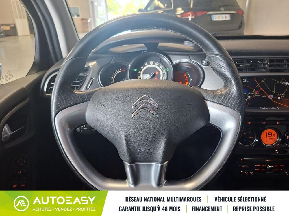 C3 1.6 120 VTI EXCLUSIVE / ENTRETIEN A JOUR 2013 occasion 34770 Gigean