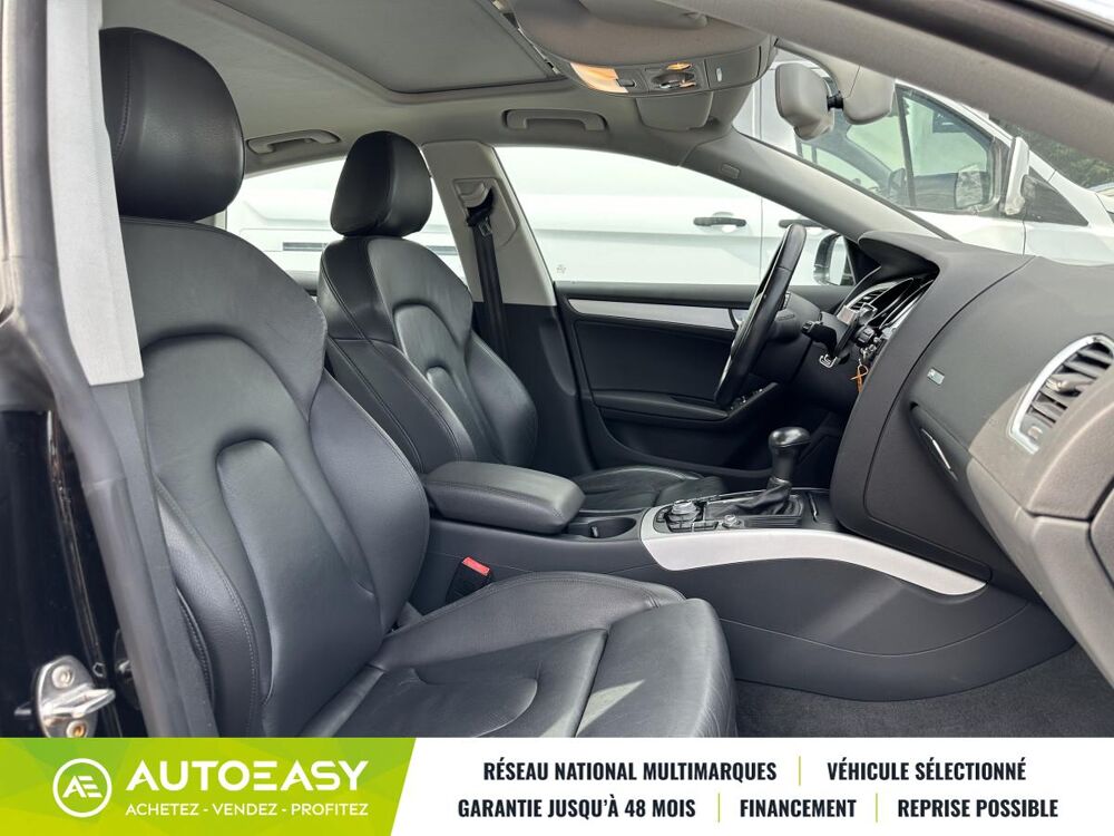 A5 I Sportback Phase 2 2.0 TDi Multitronic 190 cv AMBITION LUXE 2015 occasion 56000 Vannes