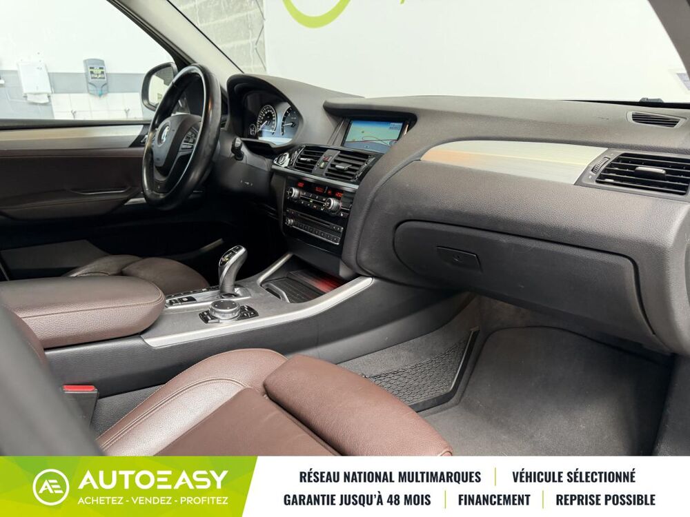X3 xDrive35dA 313 ch xLine / boite auto / Entretien complet BMW 2015 occasion 29850 GOUESNOU