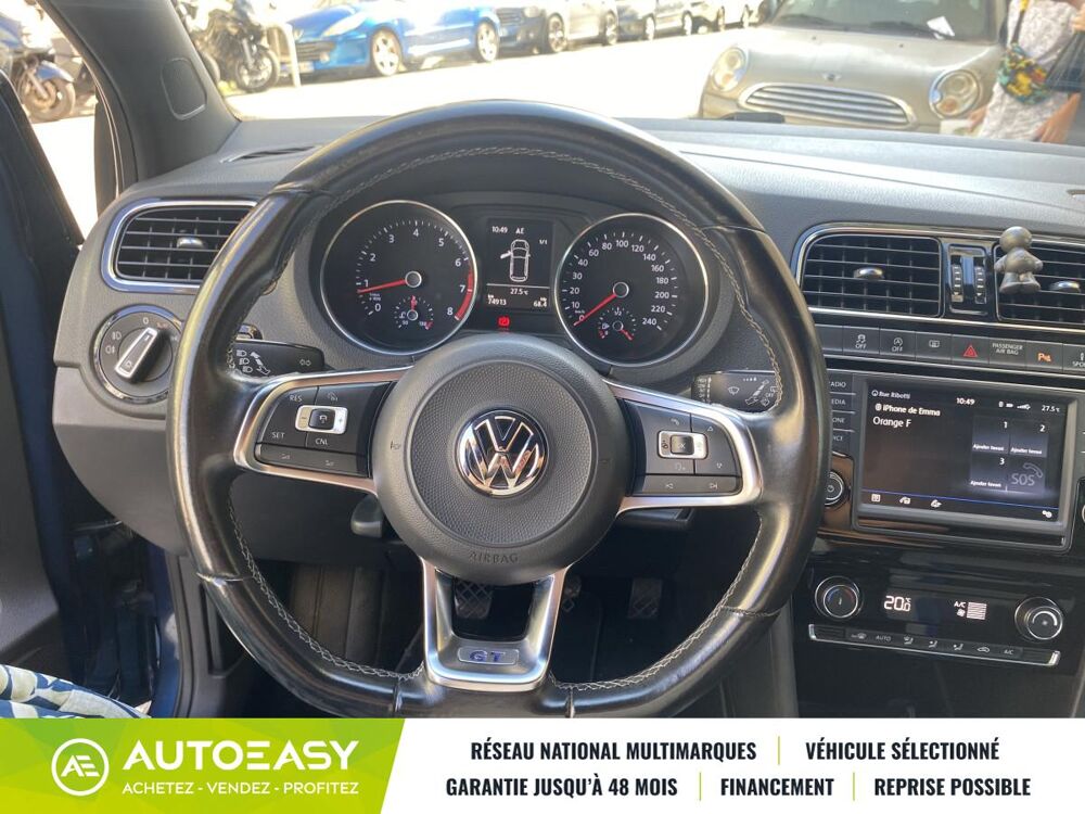 Polo Phase 2 1.4 TSI BlueMotion 150 CH GT / 5 PORTES / 75000 KMS 2016 occasion 06300 Nice