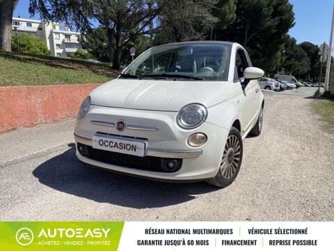 Fiat 500 1.2 8v 69ch Lounge 2013 occasion Toulon 83000