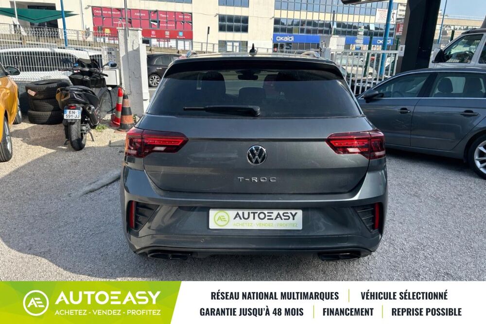 T-ROC (2) 2.0 TDI 150 Ch R-LINE * CAMERA * CARPLAY * FULL LED 2022 occasion 06270 Villeneuve-Loubet