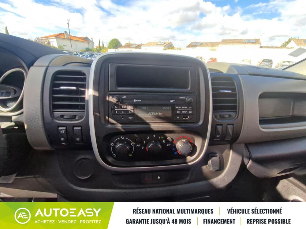 Trafic III L1H11.6 DCI 125 / CT VIERGE / 13 325€ HT / GARANTIE 12 M 2018 occasion 79000 NIORT