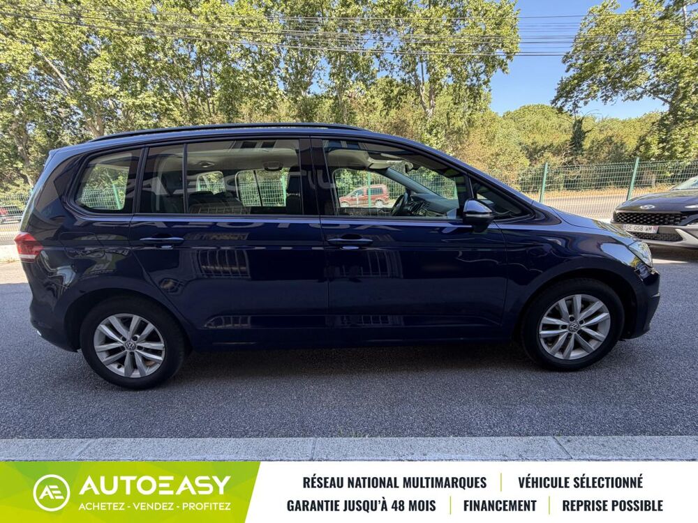 Touran 1.0 TSI 115 TrendLine 7 Places / Attelage / CarPlay / Radar 2019 occasion 34430 Saint-Jean-de-Vedas
