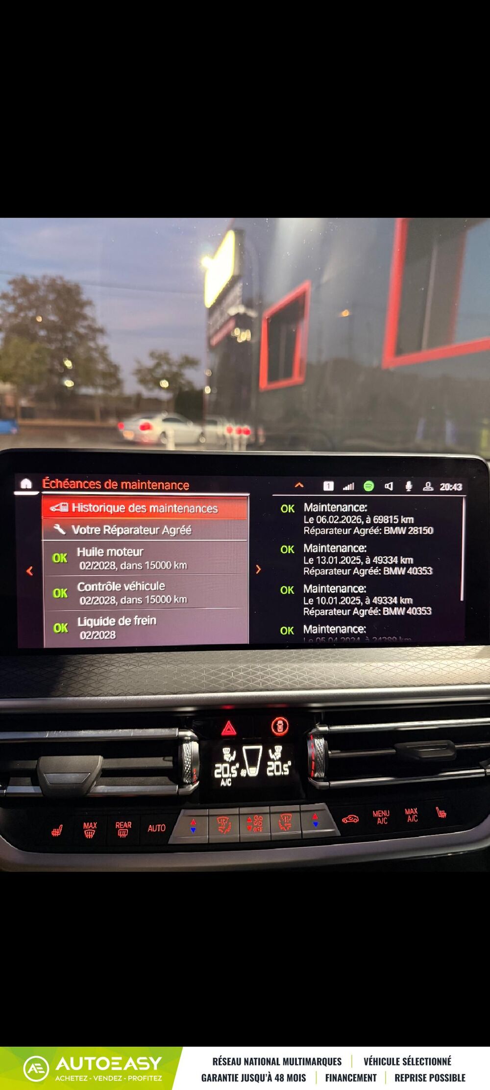 X3 (G01) LCI 30d xDrive 3.0 d 24V Mild Hybrid Steptronic8 286 c 2023 occasion 78380 Bougival