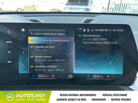 X1 (F48) (2) sDrive18i 136 Ch M SPORT DKG7 * ECLAIRAGE D'AMBIAN 2023 occasion 06270 Villeneuve-Loubet