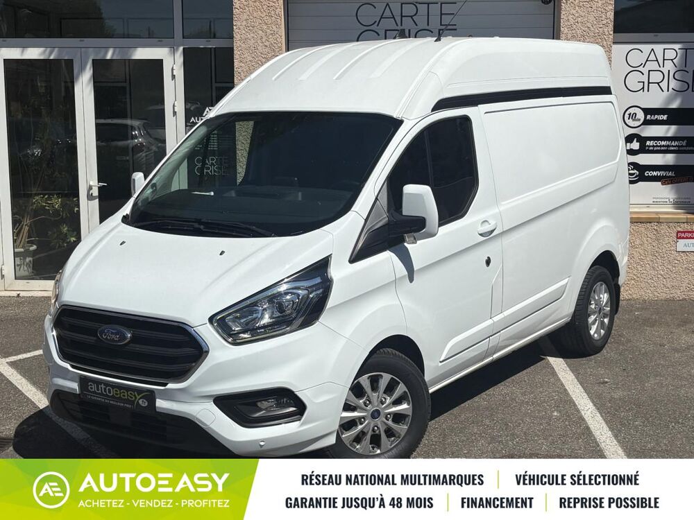 Transit Custom R&eacute;hauss&eacute; 2.0 EcoBlue 130 ch / TVA R&Eacute;CUP&Eacute;RABLE / PREMI&Egrave;RE MA 2021 occasion 69120 Vaulx-en-Velin