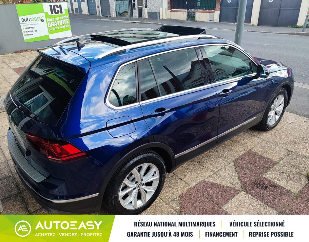 Tiguan II 2.0 TDi CARAT DSG7 150 1ere Main SUVI VW 2019 occasion 93160 Noisy-le-Grand