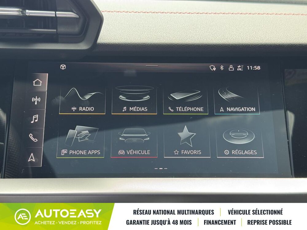 S3 8Y 2.0 TFSi Quattro 310 DSG7 / Toit Ouvrant / Matrix / Carpl 2023 occasion 34430 Saint-Jean-de-Vedas