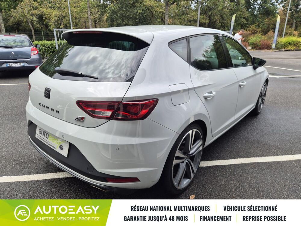 Leon CUPRA 2.0 TSI 280ch DSG6 Si&egrave;ges chauffants Alcantara 2016 occasion 44470 Carquefou