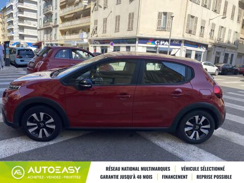 C3 1.2 VTi 82 CH FEEL DISTRI OK / 75500 KMS 2017 occasion 06300 Nice