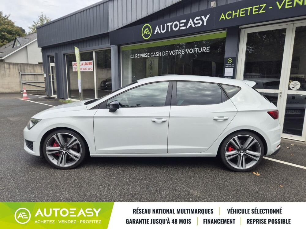 Leon CUPRA 2.0 TSI 280ch DSG6 Si&egrave;ges chauffants Alcantara 2016 occasion 44470 Carquefou