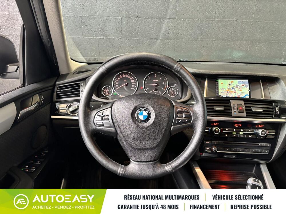 X3 sDrive18dA 150 ch Executive / Bo&icirc;te automatique / Suivi d'en 2017 occasion 29850 GOUESNOU