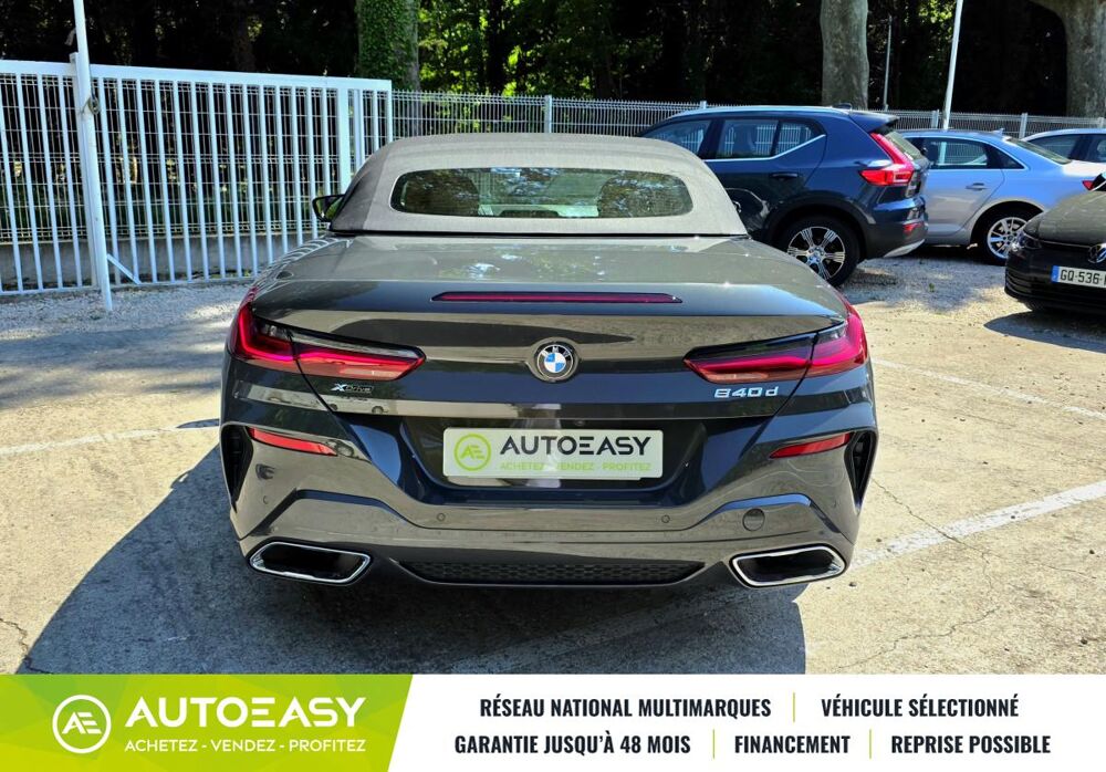 S&eacute;rie 8 CABRIOLET 840D xDrive 340 BVA8 M SPORT / BMW INDIVIDUAL / D 2022 occasion 13330 P&eacute;lissanne