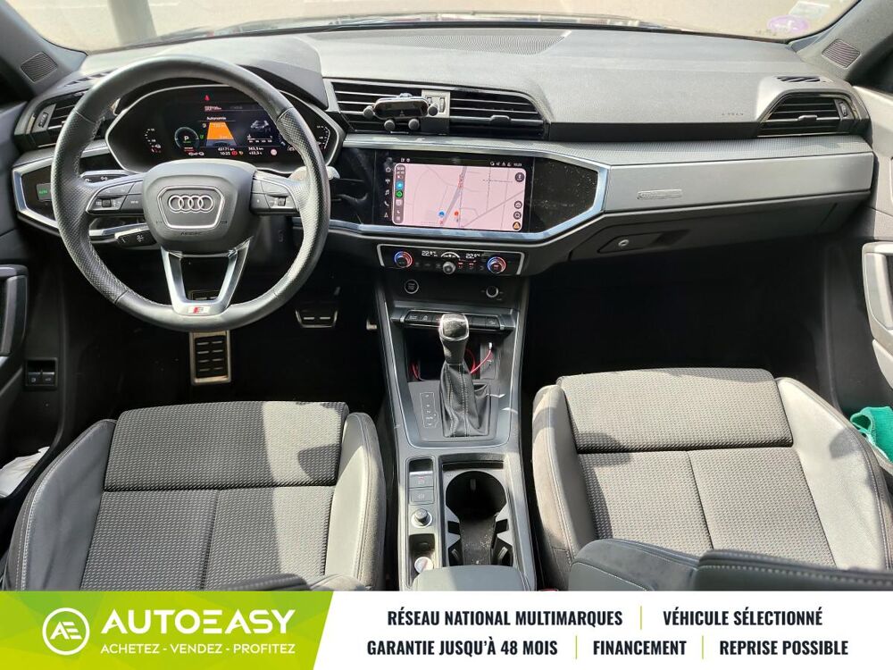 Q3 45e 1.4 TFSI S Line 1&egrave;re Main / Suivi AUDI / 245 PHEV 2021 occasion 93160 Noisy-le-Grand