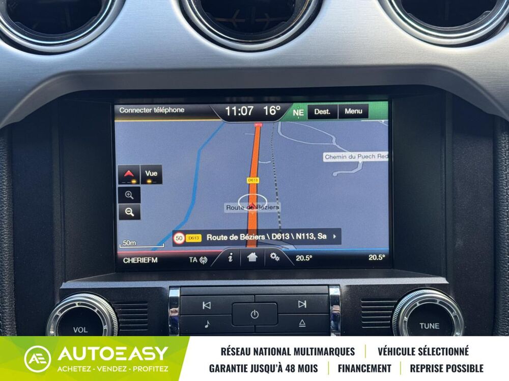 Mustang GT 5.0 V8 421 ch BVA6 / Camera / Hi-Fi Surround / Immat Fran 2016 occasion 34430 Saint-Jean-de-Vedas