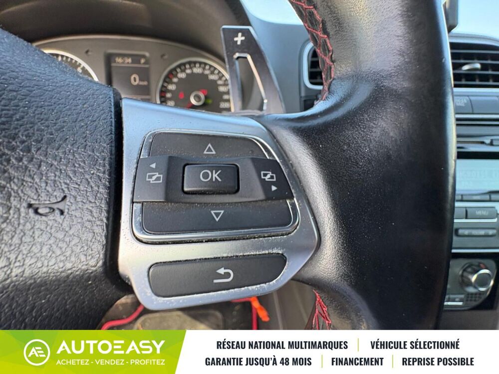 Polo V GTI 1.4 TFSi 180 / BOITE AUTOMATIQUE / GARANTIE 12 MOIS 2011 occasion 79000 NIORT