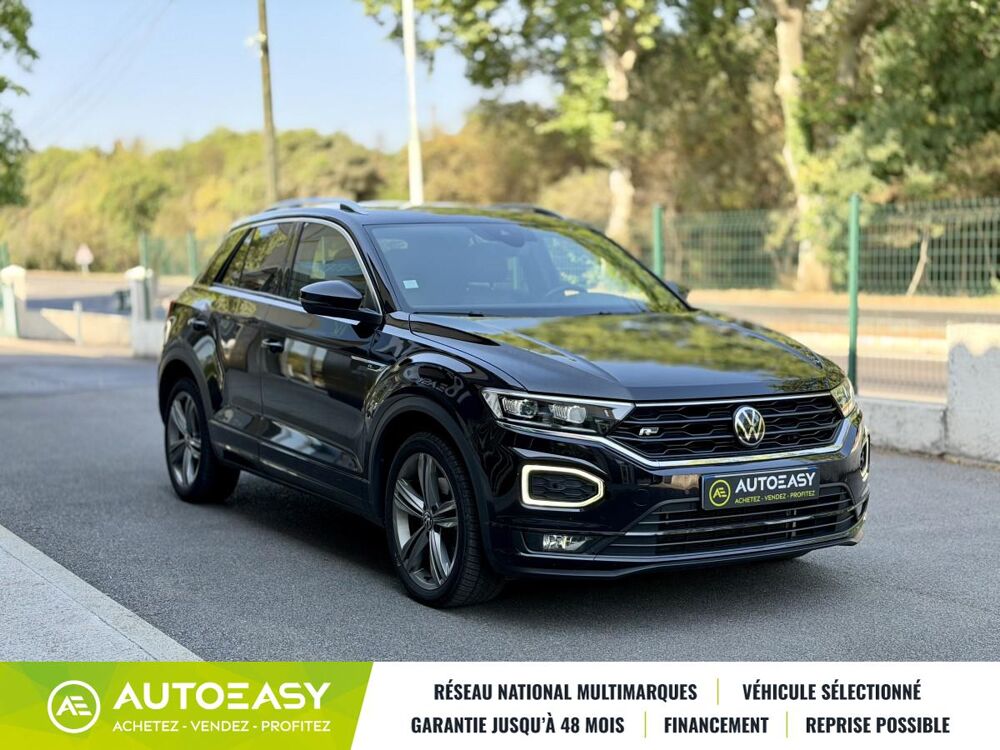 T-ROC R-Line 4Motion 2.0 TDi 150 / 1ere main / Entretien VW / Came 2020 occasion 34430 Saint-Jean-de-Vedas