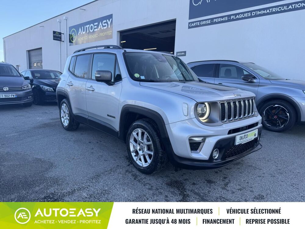 Renegade Phase 2 1.6 CRD 16V 2WD S&S 120 cv LIMITED 2020 occasion 56000 Vannes