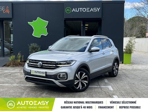 Volkswagen T-Cross 1.0 TSI 115 Carat DSG7 / Sièges Chauffants / Cockpit / Camér 2020 occasion Pélissanne 13330