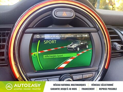 Cooper Cabriolet 1.5 L 136 CH BVA - RADARS AV / AR - REGULATEUR - B 2020 occasion 83000 Toulon
