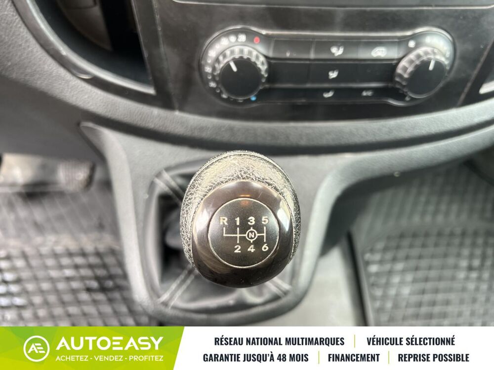 Vito Fourgon LONG 111 1.6 CDI 114 CH CAM&Eacute;RA DE RECUL 2019 occasion 90400 SEVENANS
