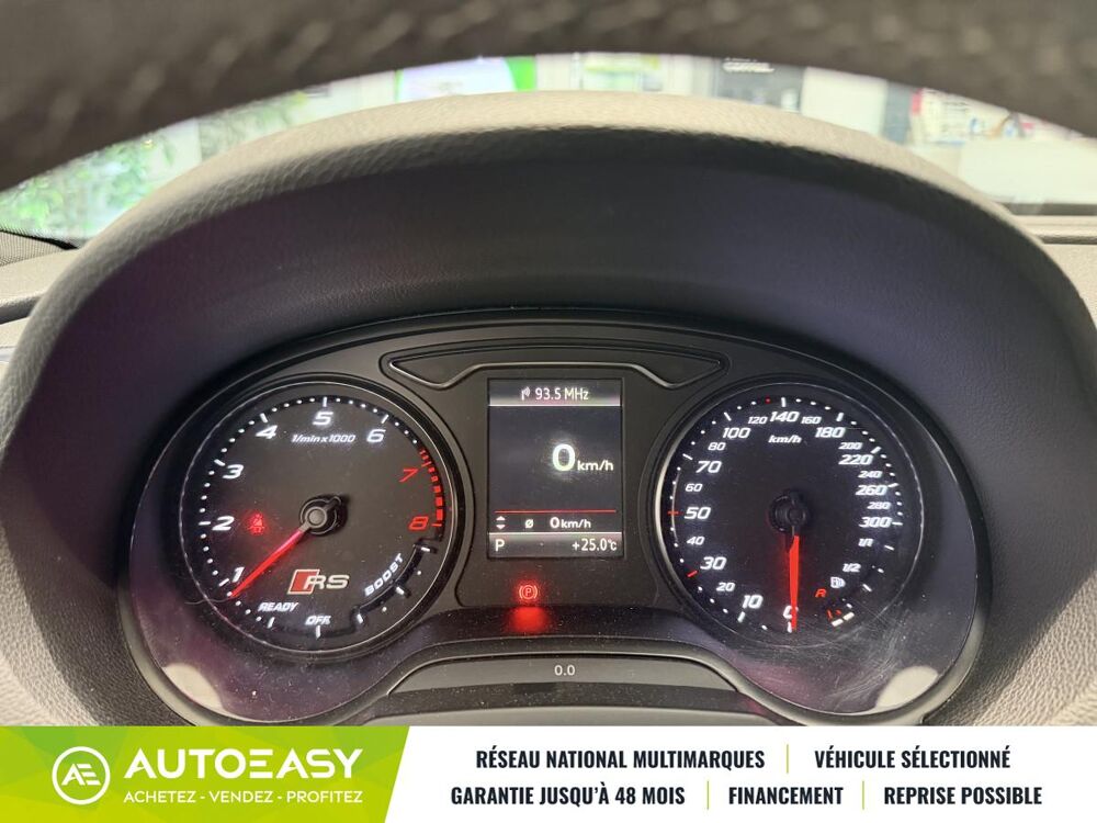 RS3 2.5 TFSI 367 QUATTRO S TRONIC 2015 occasion 83520 Roquebrune sur Argens