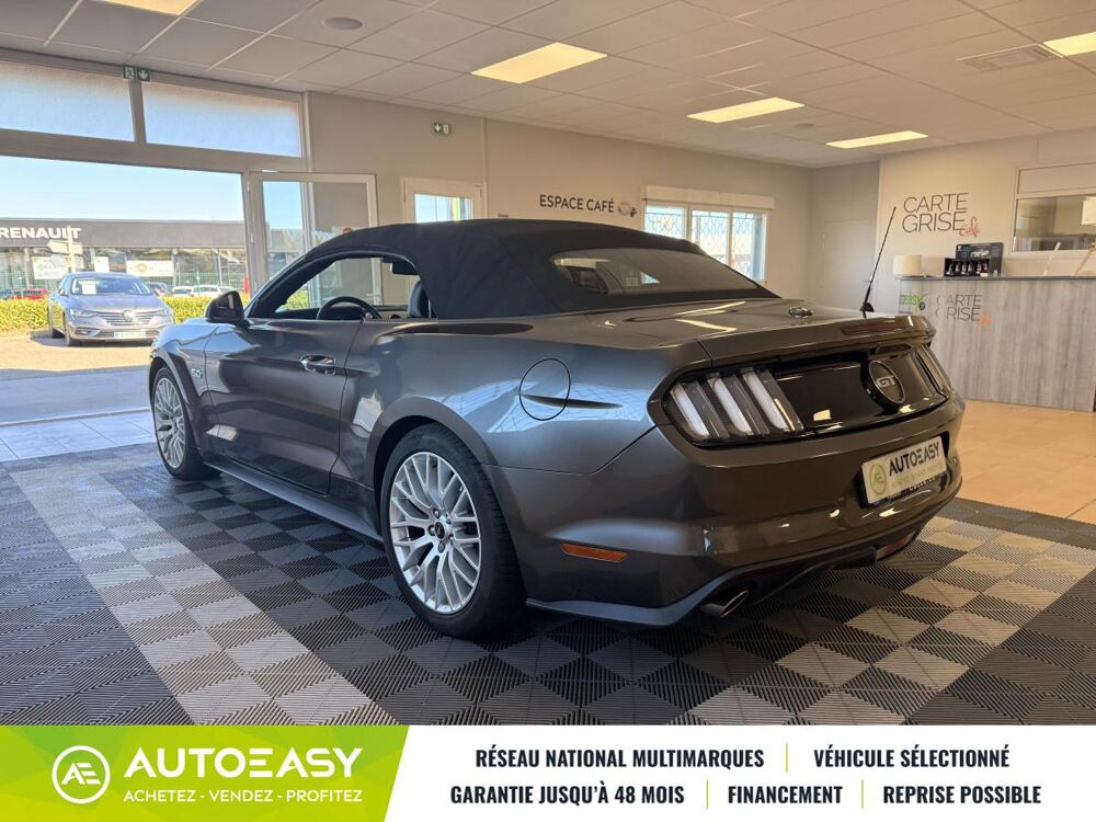 Mustang VI CABRIOLET 5.0 V8 421 / PAS DE MALUS / ENTRETIEN FORD / 2N 2017 occasion 42120 LE COTEAU