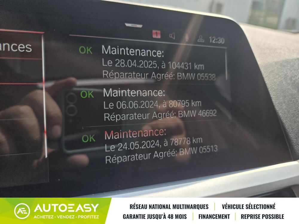 S&eacute;rie 3 320d xDrive 190 ch Luxury BVA8 – Toit ouvrant • Harman Kardo 2019 occasion 33185 Le Haillan
