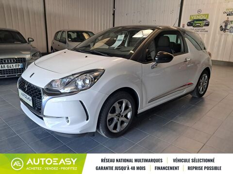 Citro&euml;n DS3 1.2 puretech 110 SOCHIC OPTIONS / 2EME MAIN / TBE / CONTRAT 2016 occasion Montlouis sur Loire 37270