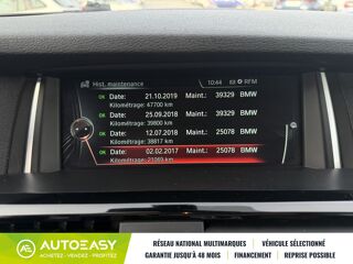X4 XDRIVE 20DA 190CH XLINE / SUIVI BMW 2015 occasion 24750 Boulazac Isle Manoire