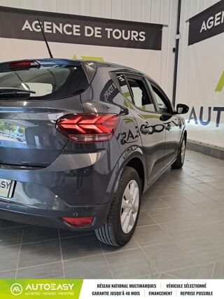 Sandero 1.0 TCe 90 Confort - 22B - 1er main - camera - suivi entreti 2022 occasion 37270 Montlouis sur Loire