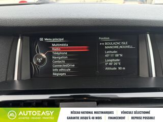 X4 XDRIVE 20DA 190CH XLINE / SUIVI BMW 2015 occasion 24750 Boulazac Isle Manoire