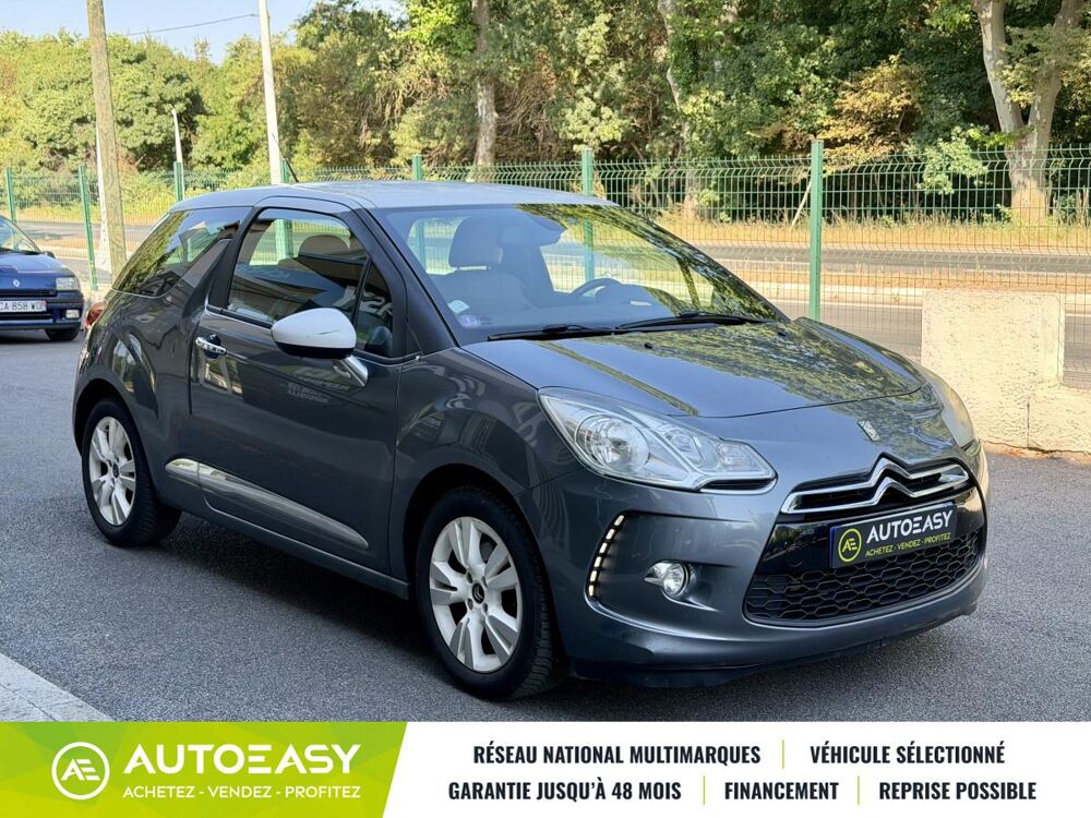DS3 1.6 VTi 120 Chic / Cuir / Si&egrave;ges Chauffants / Clim Auto / Ga 2010 occasion 34430 Saint-Jean-de-Vedas
