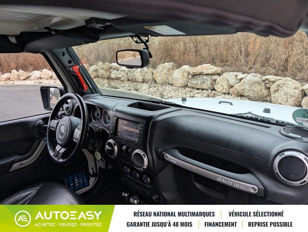 Wrangler 2.8 200 cv bva sahara / hard top / galerie / gps / sono alp 2016 occasion 45240 La Fert&eacute;-Saint-Aubin