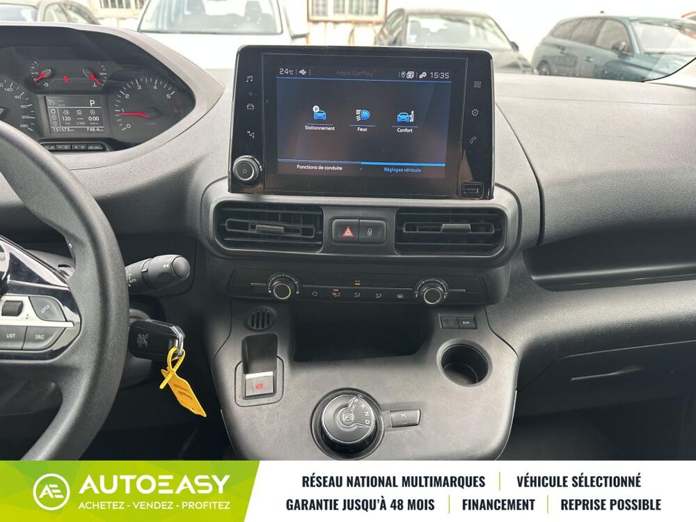 Partner - (K9) L1 1.5 BlueHDi 16V FAP EAT8 130 cv Bo&icirc;te auto * Camer 2021 occasion 33185 Le Haillan