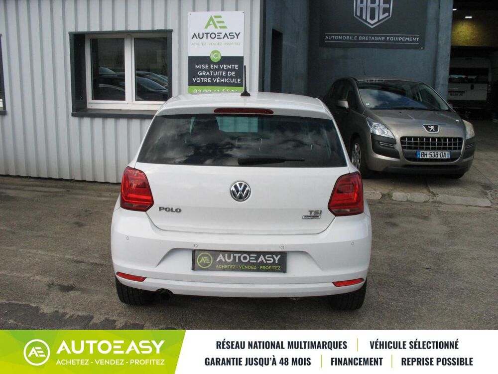Polo V 1.2 TSI 16V ALLSTAR 5 PORTES 2017 occasion 29000 Quimper