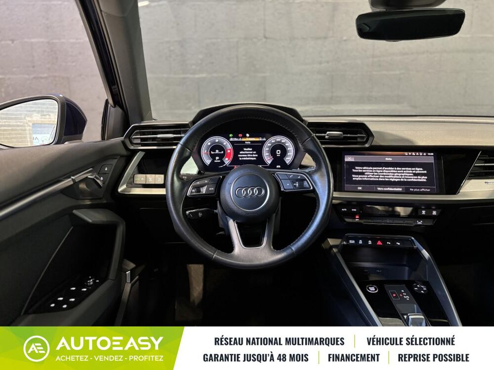A3 35 TDI 150 ch Design Luxe S tronic 7 / Bo&icirc;te automatique / C 2020 occasion 29850 GOUESNOU