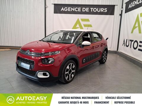 Citro&euml;n C3 III 1.2 PureTech 110 Shine EAT6 - CAMERA - SUIVI ENTRETIEN 2019 occasion Montlouis sur Loire 37270