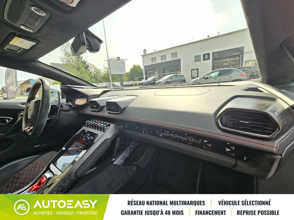 Huracan EVO V10 5.2L 640 4wd CARBON MALUS PAY&Eacute; IMMAT FRAN&Ccedil;AISE 2020 occasion 91700 Sainte-Genevi&egrave;ve des Bois