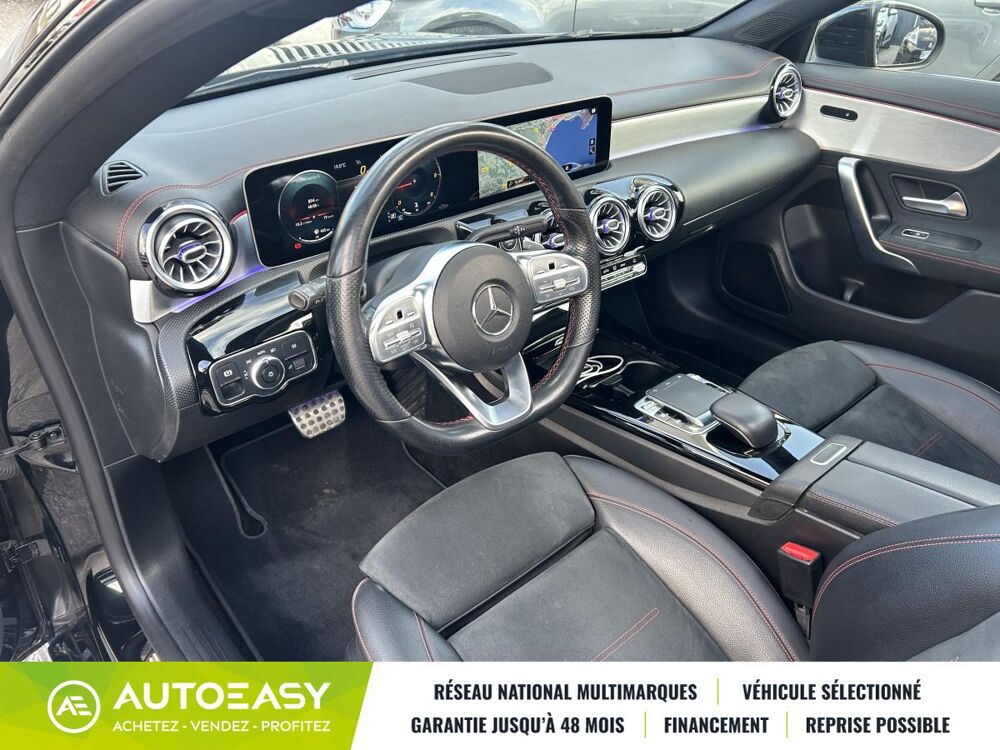Classe CLA II COUPE 180D 116 Ch AMG LINE 7G-DCT * TOIT OUVRANT * PACK E 2019 occasion 06270 Villeneuve-Loubet